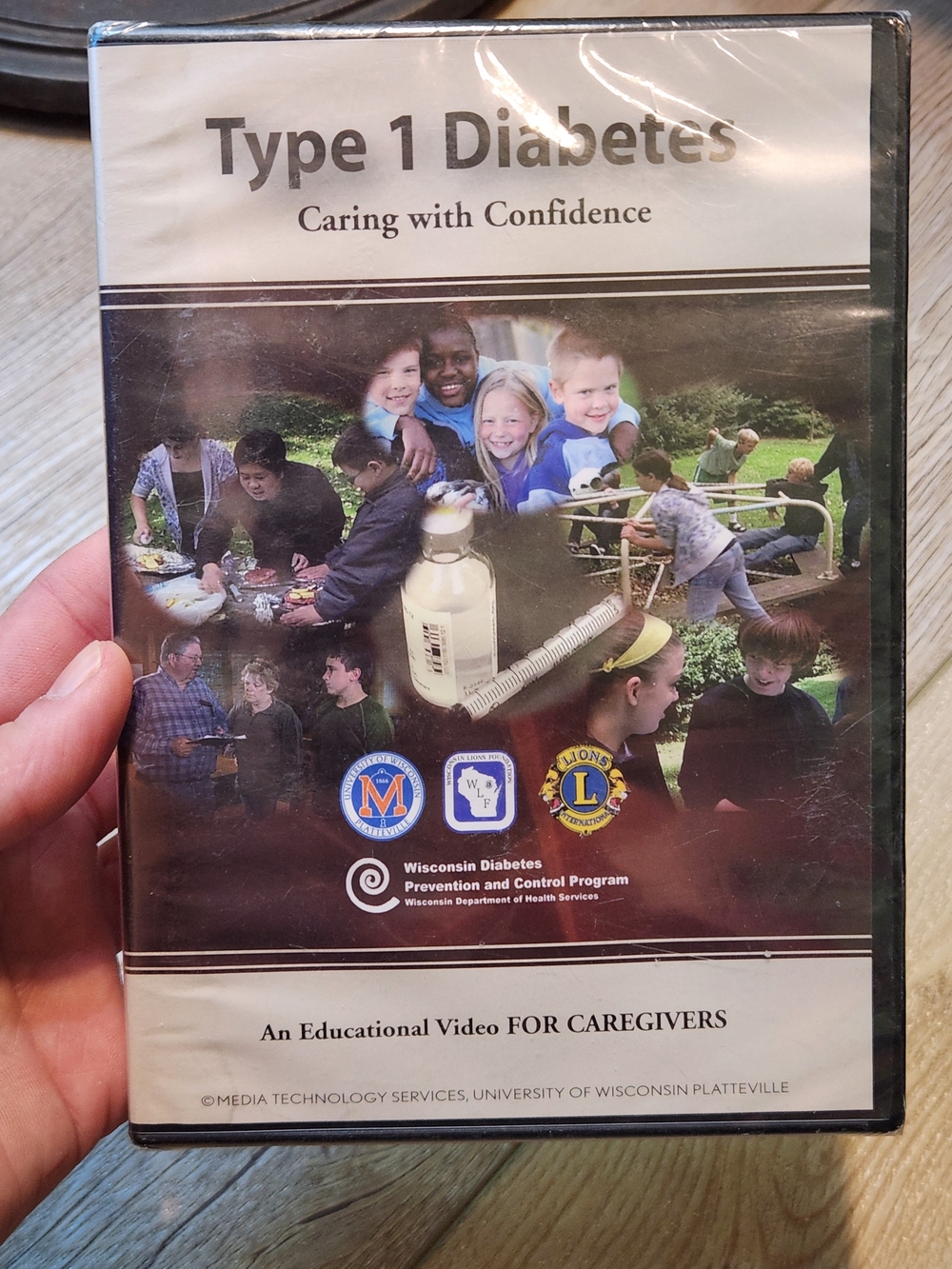 Type 1 Diabetes: Caring with Confidence - Educational DVD (Beige Cover)